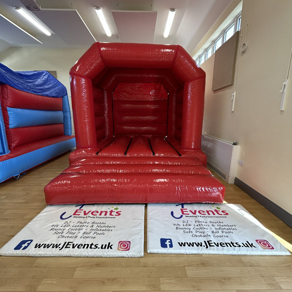 Circus Bouncy Castle Red