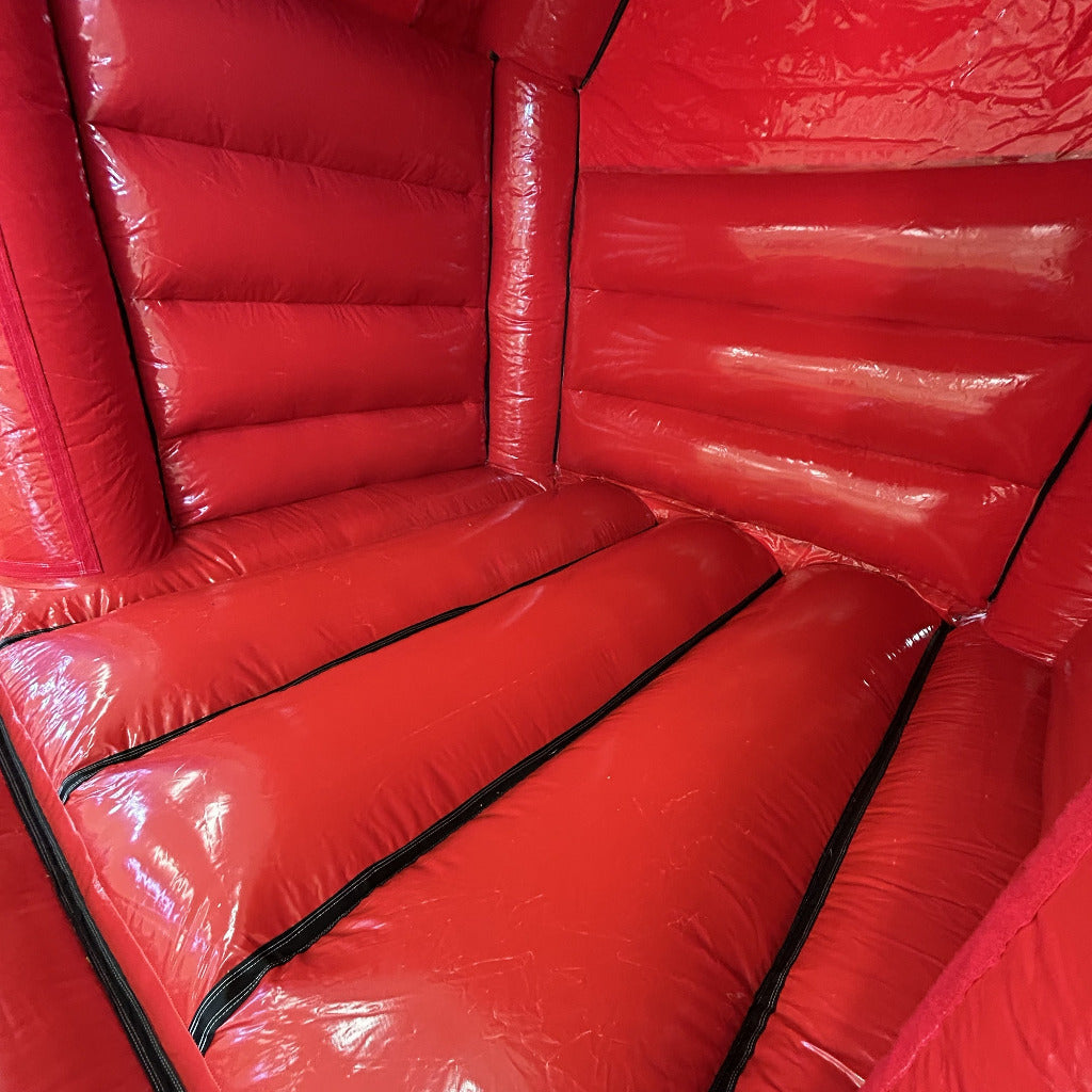 Spidey Bouncy Castle Red