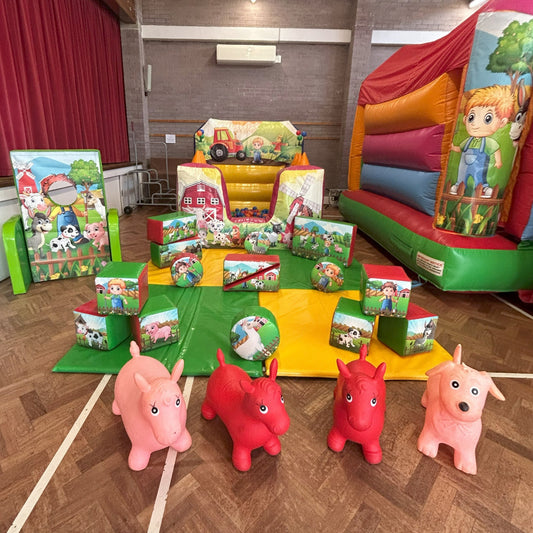 Farmyard ‘Face in Hole’  Peek a Boo Green