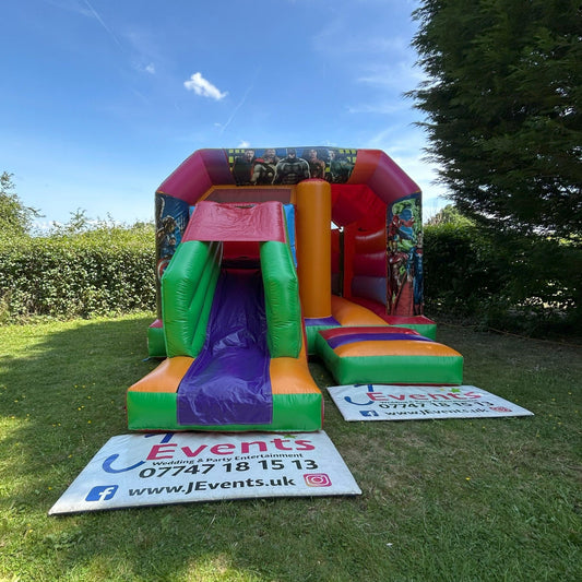 Superhero Bounce 'n' Slide Multicoloured