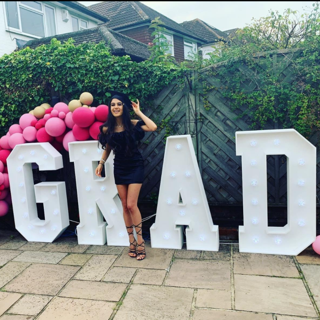 4ft LED GRAD Letters