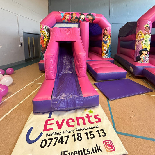 Pink & Purple Bounce 'n' Slide Princess