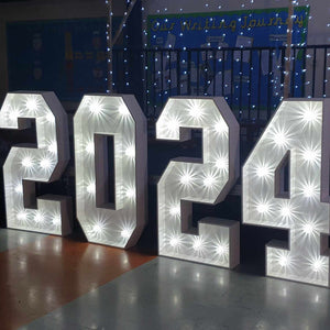 4ft LED Numbers 2024 2025 2026 2027 2028 2029 2030