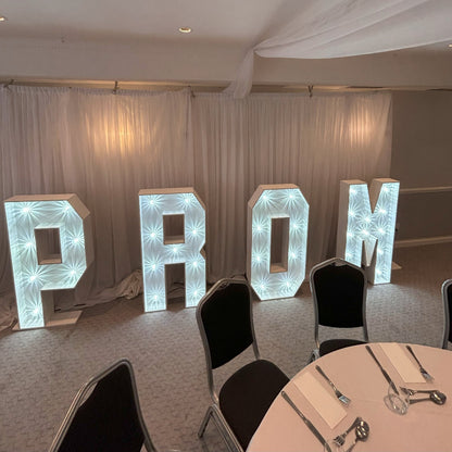 4ft LED PROM Letters