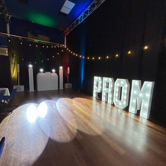 4ft LED PROM Letters