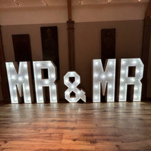 Load image into Gallery viewer, 4ft LED MR &amp; MR Letters
