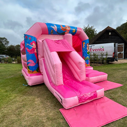 Pink Bounce 'n' Slide Mermaid Themed