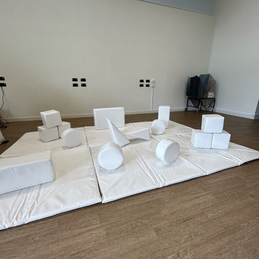 White Soft Play Shapes