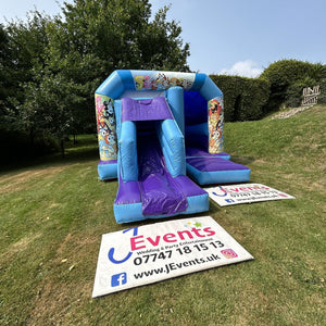 Bluey Blue & Purple Bounce 'n' Slide