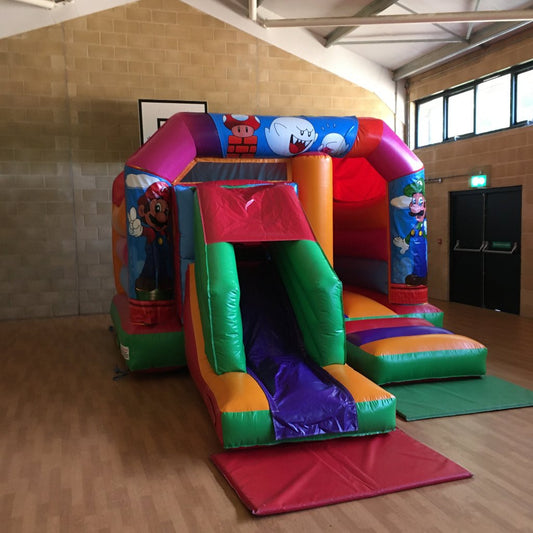 Multicoloured Bounce 'n' Slide Super Mario Bro 2 Themed