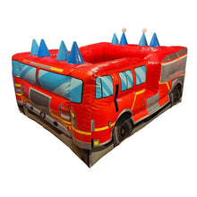 Load image into Gallery viewer, Firefighter / Fire Engine Inflatable Ball Pool Air Juggler
