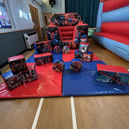 Spidey Themed Soft Play Shapes