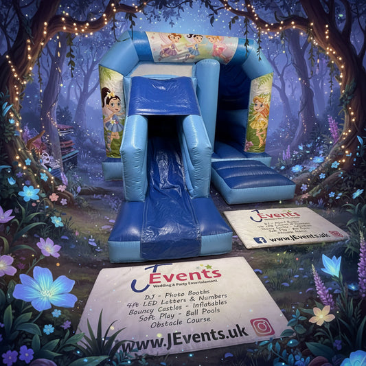Blue Bounce 'n' Slide Fairy Themed