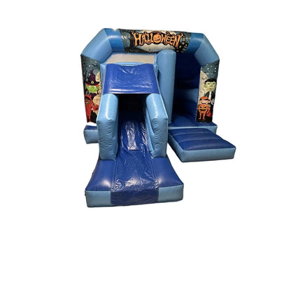 Blue Halloween Bounce 'n' Slide