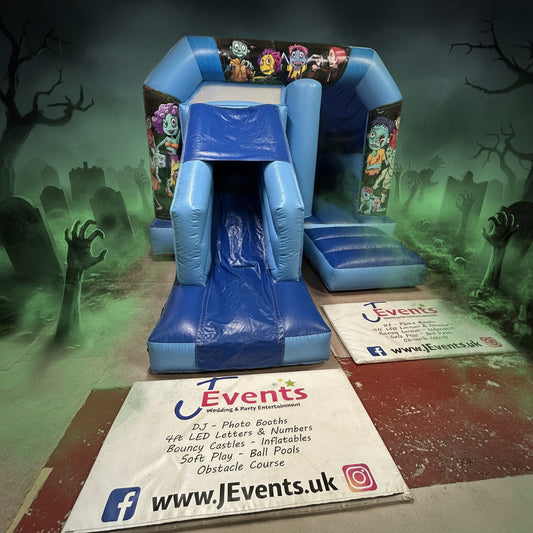 Blue Zombies Bounce 'n' Slide
