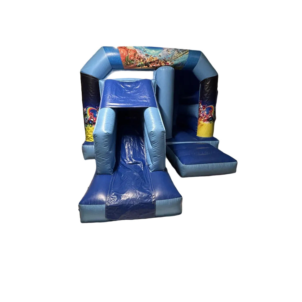 Super Mario Kart Bounce n Slide Blue