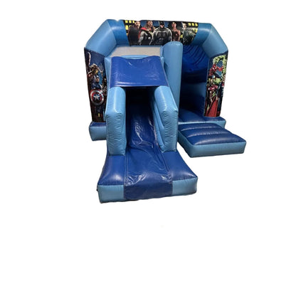 Superhero Bounce 'n' Slide Blue Marvel & DC