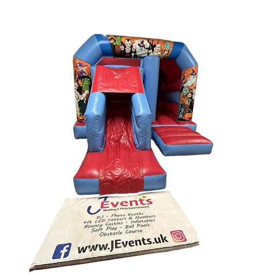 Red & Blue Halloween 3 Bounce 'n' Slide