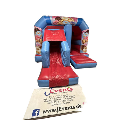 Red & Blue Bounce 'n' Slide Donuts / Doughnuts Themed