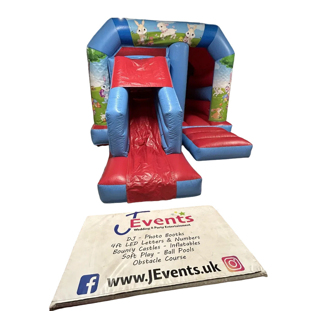 Easter Bounce 'n' Slide Red & Blue