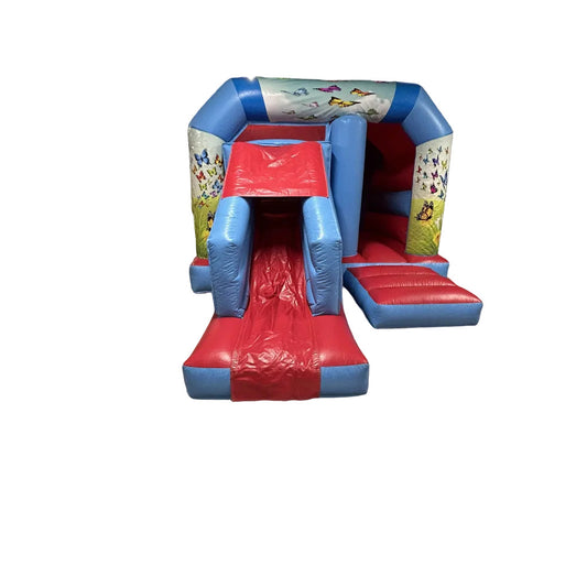 Butterfly Red & Blue Bounce 'n' Slide