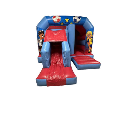 Red & Blue Bounce 'n' Slide Football