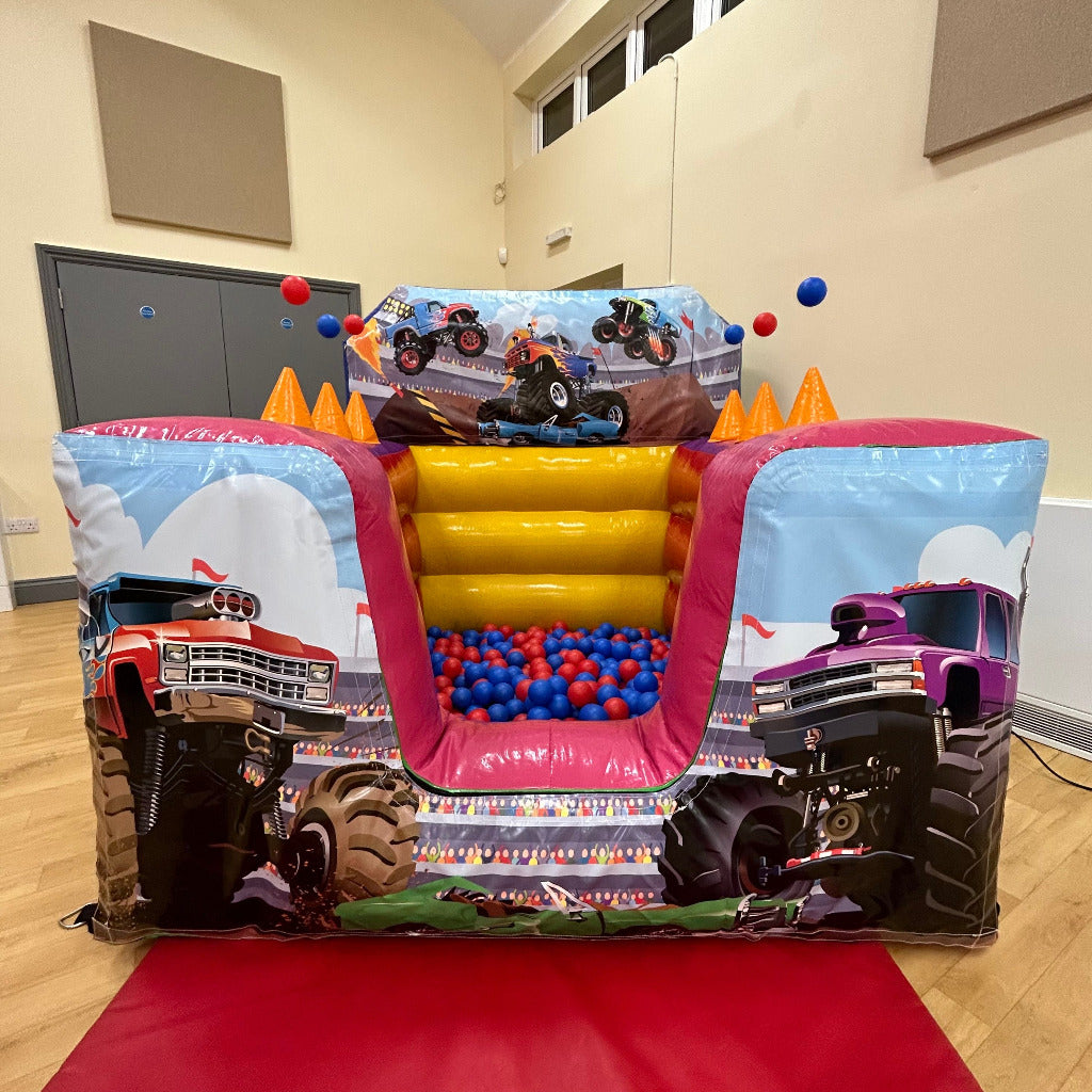 Monster Truck Multicoloured Inflatable Ball Pool Air Juggler