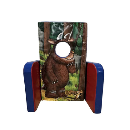 Gruffalo ‘Face in Hole’  Peek a Boo Red & Blue