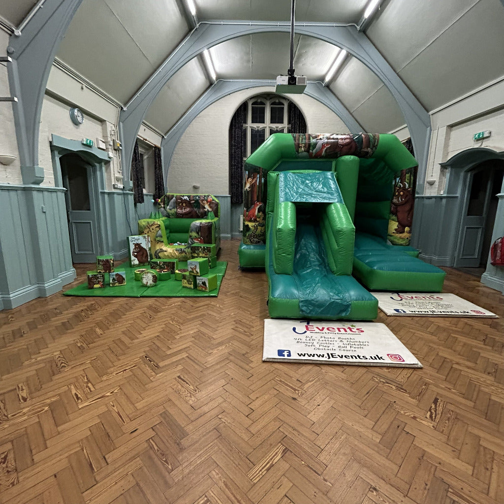 Gruffalo Bounce n Slide Green