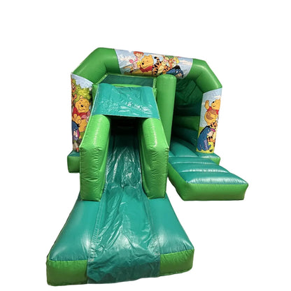 Winnie The Pooh Bear & Friends Bounce n Slide Green