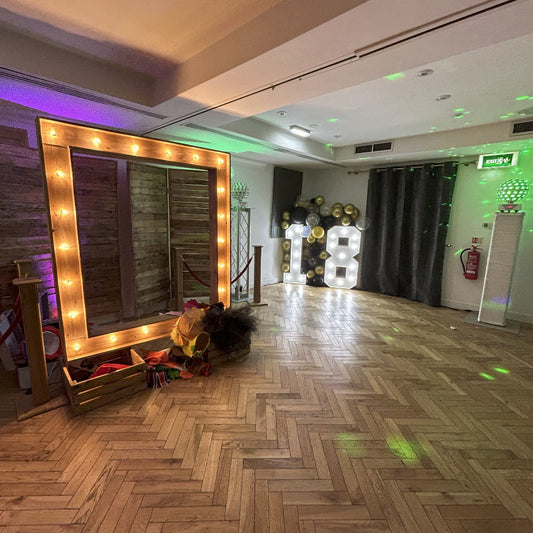 Rustic DIY Photo Booth