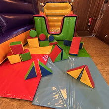 Load image into Gallery viewer, Multicoloured Soft Play Shapes
