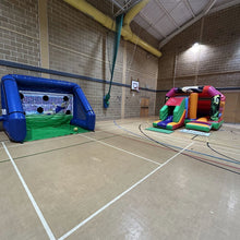 Load image into Gallery viewer, Football Bounce n Slide &amp; Shoot &#39;n&#39; Score Penalty Shoot-Out Inflatable Package
