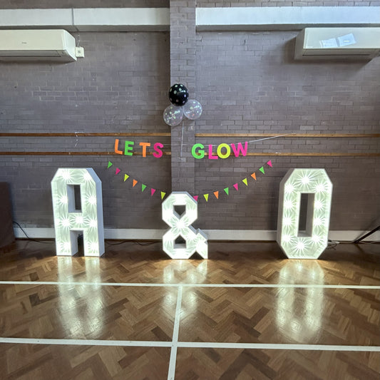 4ft LED Light Up And Sign &