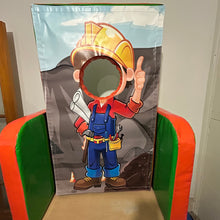 Load image into Gallery viewer, ‘Face in Hole’  Peek a Boo Soft Play Stand
