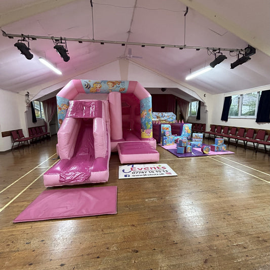 Mermaid Bounce n Slide, Ball Pool & Soft Play Package