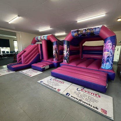 KPop 2 Demon Hunters Bouncy Castle Pink & Purple