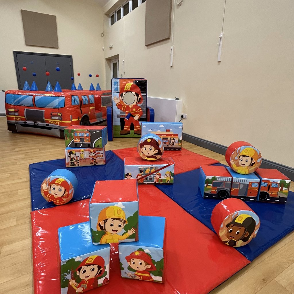 Firefighter / Firemen Soft Play Shapes