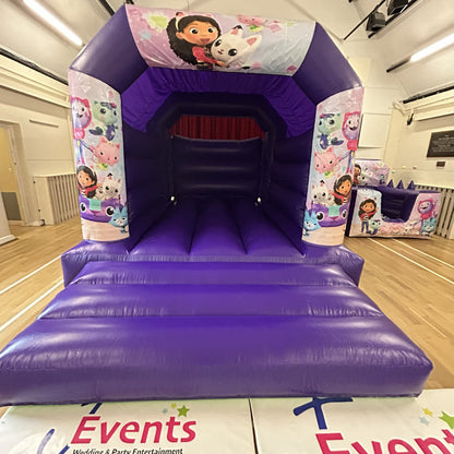 Gabbys Dollhouse Bouncy Castle Purple