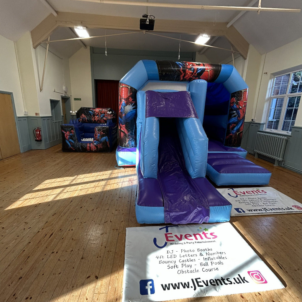 Spidey Blue & Purple Bounce 'n' Slide