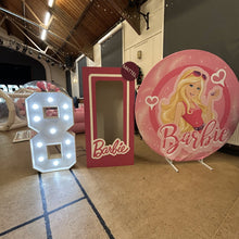 Load image into Gallery viewer, 6ft Wooden Barbie Selfie Box
