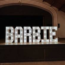 Load image into Gallery viewer, 4ft LED Light Up Letters BARBIE
