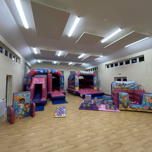Pink & Purple Bounce 'n' Slide Mermaid Themed