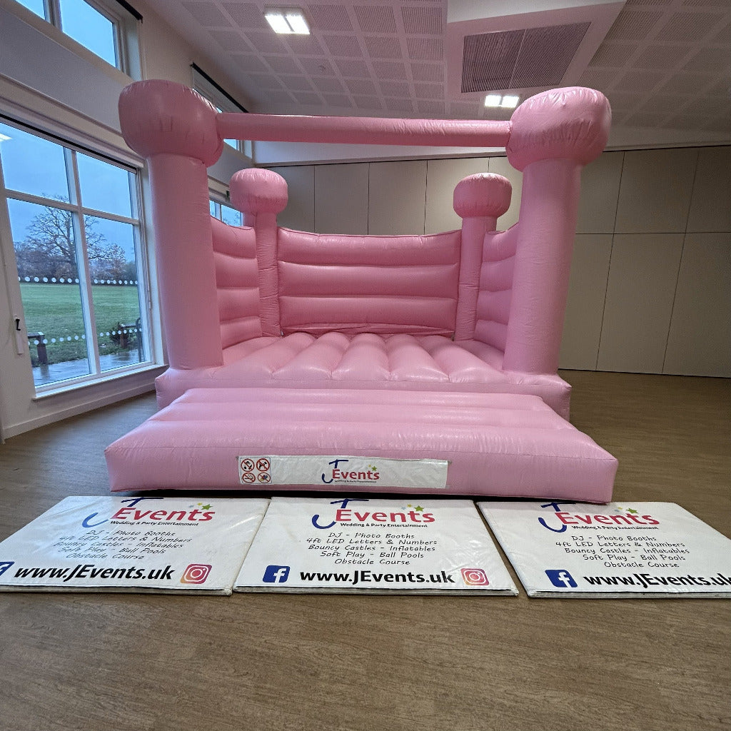 Pastel Pink Bouncy Castle