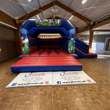 Red & Blue Bounce 'n' Slide Football 2