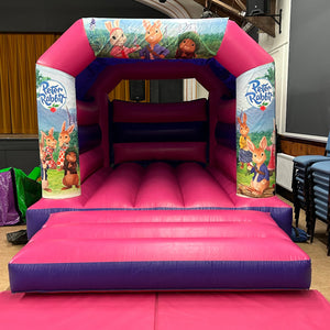 Blue Rabbit Bouncy Castle Pink & Purple