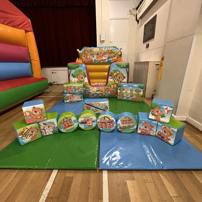 Teddy Bear Picnic Soft Play Shapes
