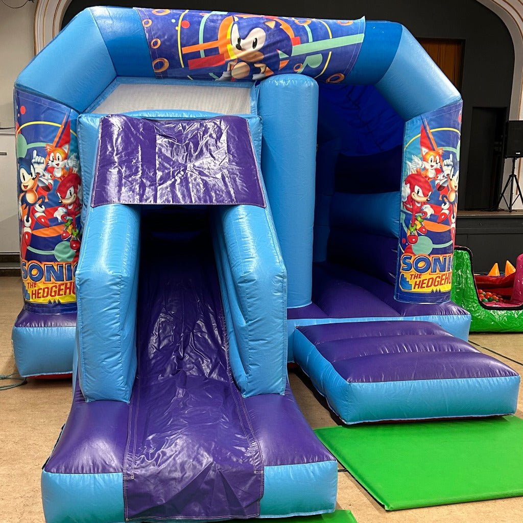 Blue & Purple Bounce 'n' Slide Sonic The Hedgehog Themed