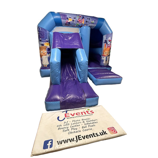 Science / Lab Bounce n Slide Blue & Purple