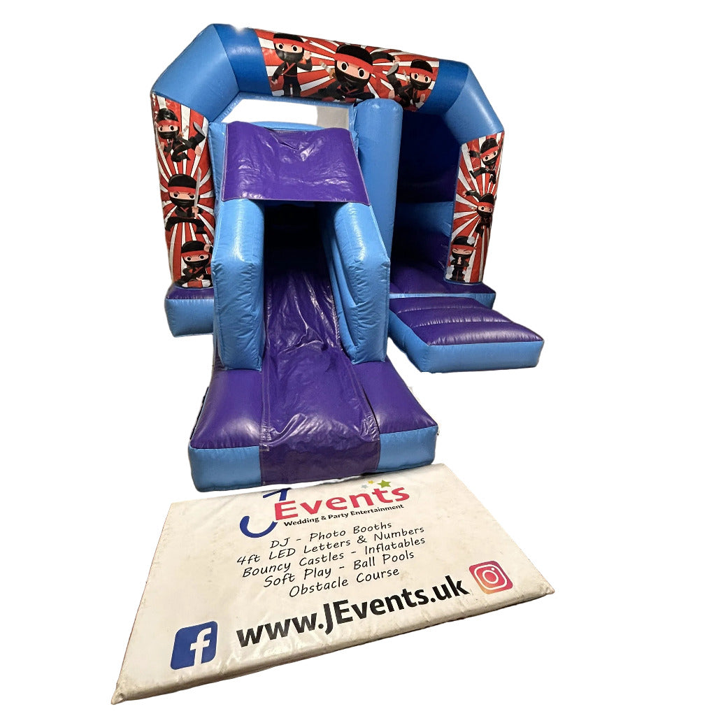 Ninjas Bounce n Slide Blue & Purple